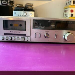 piastra di registrazione a cassette vintage Technics RS-M14