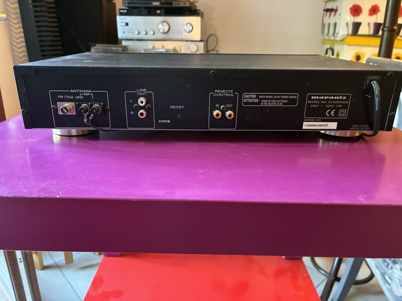 sintonizzatore radio stereo AM/FM Marantz ST4000 - immagine 2