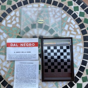 scacchiera magnetica vintage prodotta da Dal Negro